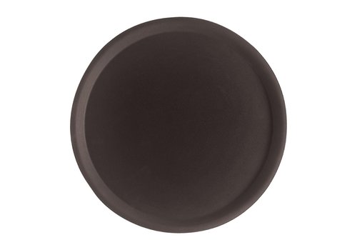  Cambro Plateau rond antidérapant en fibre de verre Camtread noir | 3 formats 