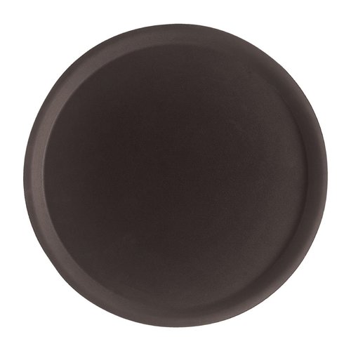  Cambro Camtread round non-slip fiberglass tray black | 3 Formats 