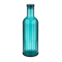 Carafe en verre à rayures | 2 couleurs