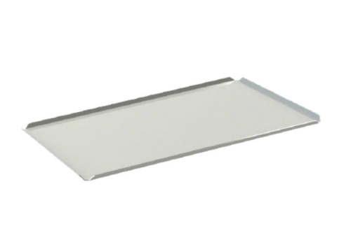  HorecaTraders Présentoir à gâteaux en aluminium | 2 couleurs | 250X400 mm 