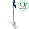 HorecaTraders Robinet mitigeur extractible pour restauration | (H)100cm