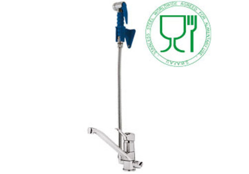  HorecaTraders Robinet mitigeur extractible pour restauration | (H)100cm 