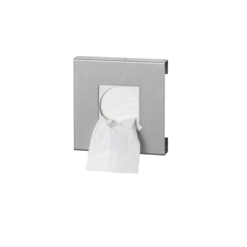  HorecaTraders Distributeur de sachets hygiéniques en acier inoxydable 