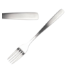 Stainless steel dessert forks | 12 pieces