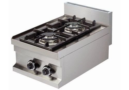  Combisteel Gas stove | Table model | 2 burners 