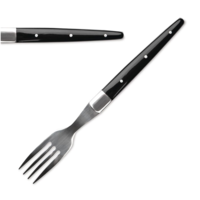 ACR Negro Steak Forks | 6 pieces | Black