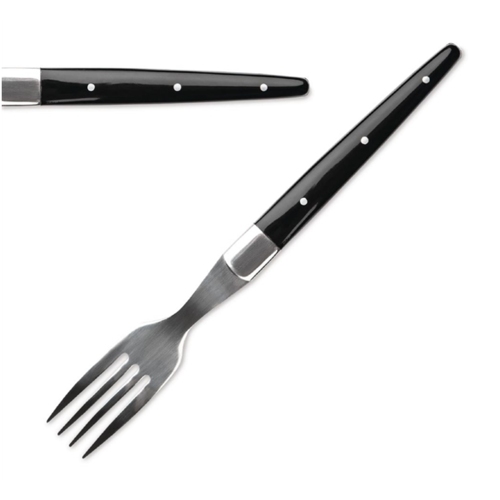  Comas ACR Negro Steak Forks | 6 pieces | Black 