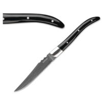 ACR Negro Steakmesser | 6 Stück | Schwarz