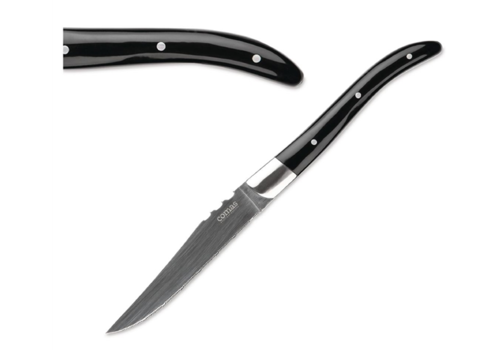  Comas Couteaux à steak ACR Negro | 6 pièces | Noir 