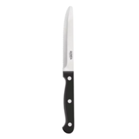 Steak Knives with Round Tip | 12 Pieces | Black