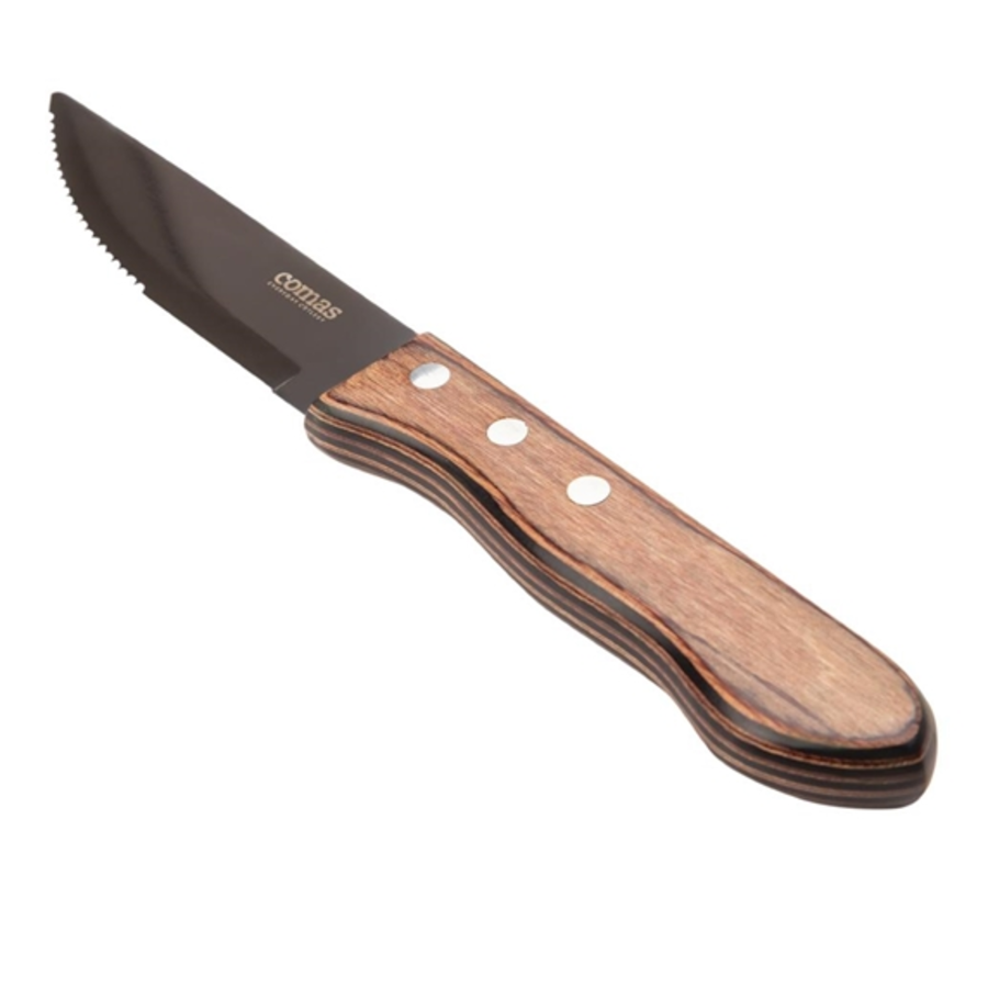 Churrasco steak knife | 6 Pieces | Wood