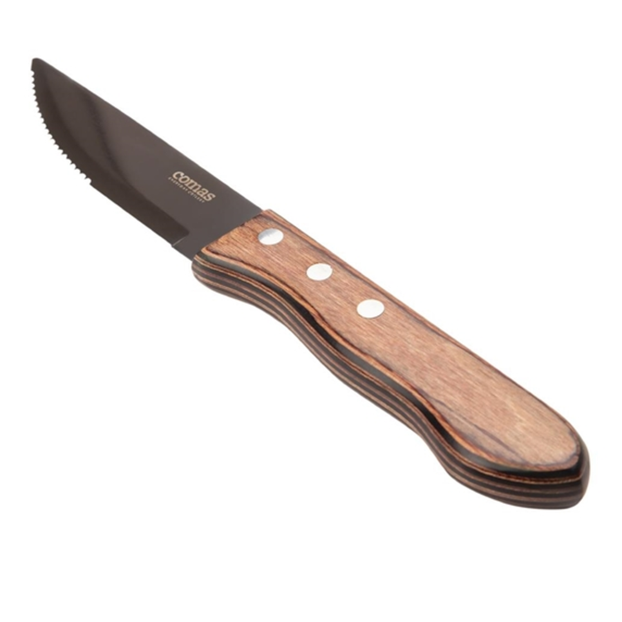 Couteau à steak Churrasco | 6 pièces | Bois