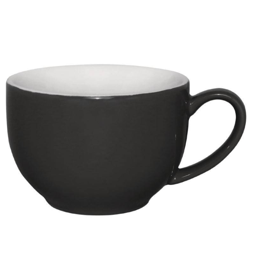 Tasse à Cappuccino Rouge Porcelaine 34cl | 12 pièces