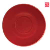 Plats de café | Différentes couleurs | 12 pièces