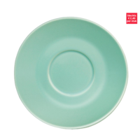 Plats de café | Différentes couleurs | 12 pièces