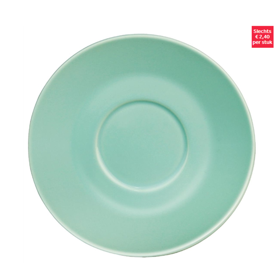 Cafe dishes | Different colors 12 pieces