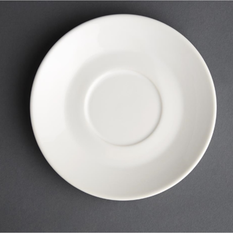 Plats de café | Différentes couleurs | 12 pièces