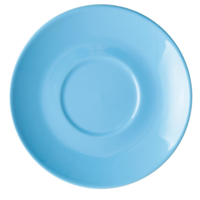 Plats de café | Différentes couleurs | 12 pièces