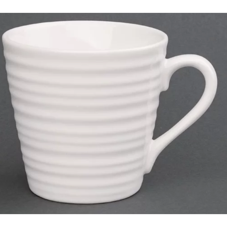 Colored porcelain mug 34cl | 6 pieces | 5 colors