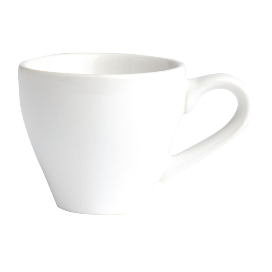 Café espresso cups 10cl different colours (12 pieces)