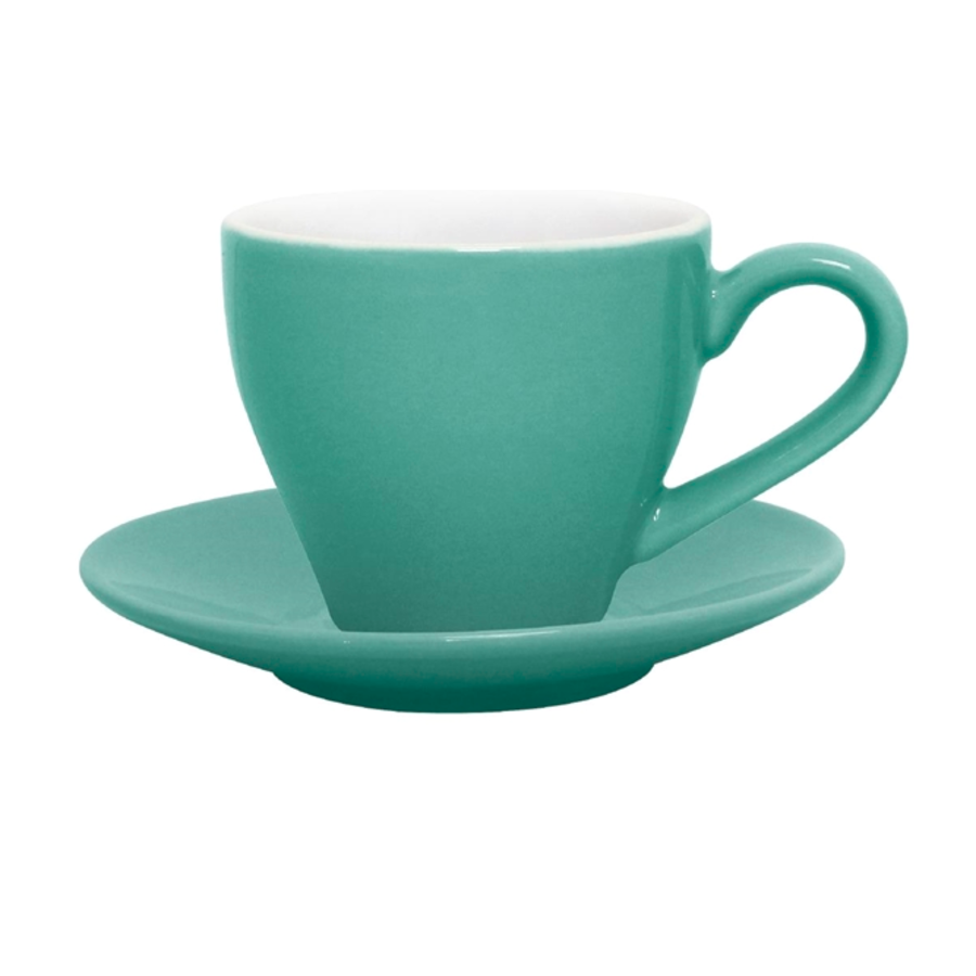 Café espresso cups 10cl different colours (12 pieces)