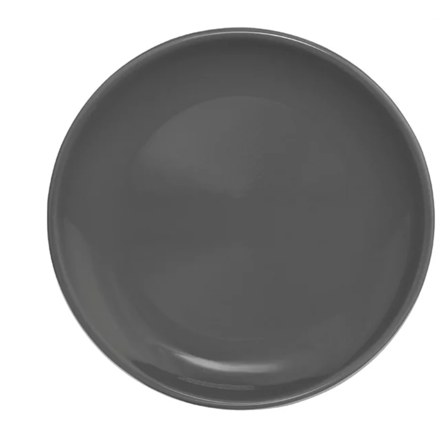 Assiette à café coupe aqua 20 cm (12 pièces)