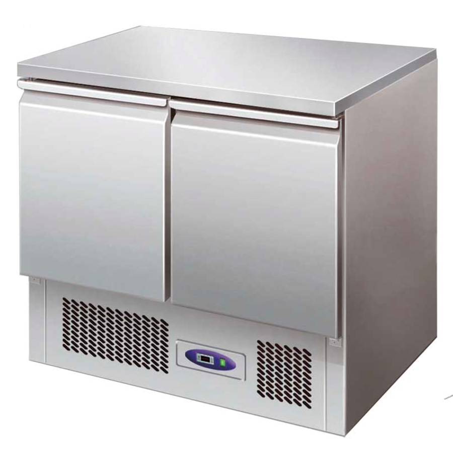 Freezer workbench 90 x 70 x 86.5 cm | Stainless steel