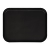 Cambro rectangular non-slip fiberglass tray black 45.7 cm