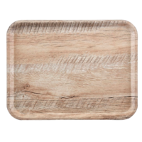 Plateaux en mélamine | Effet bois | Différentes couleurs