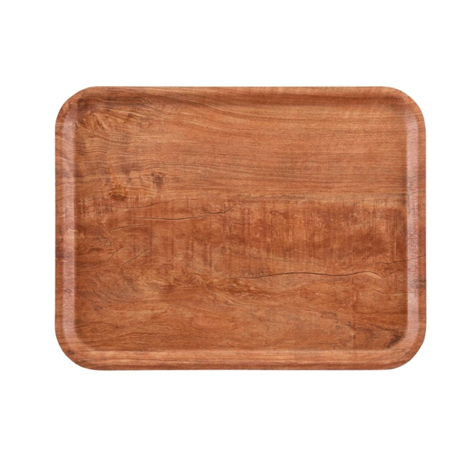 Plateaux en mélamine | Effet bois | Différentes couleurs