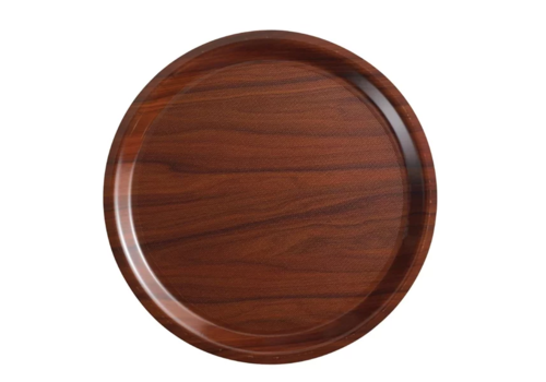  Cambro Brown Laminated Tray 38(Ø)cm 
