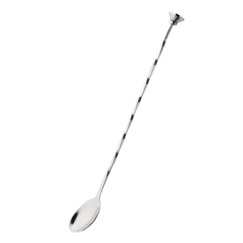  Olympia Stainless Steel Cocktail Spoon with Pestle | 2 Colors 