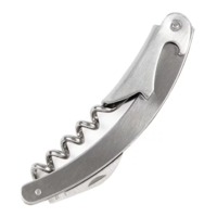 Curved stainless steel waiter's knife 18cm