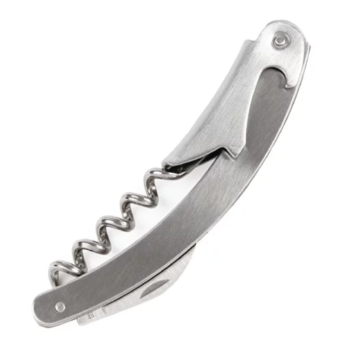  HorecaTraders Curved stainless steel waiter's knife 18cm 