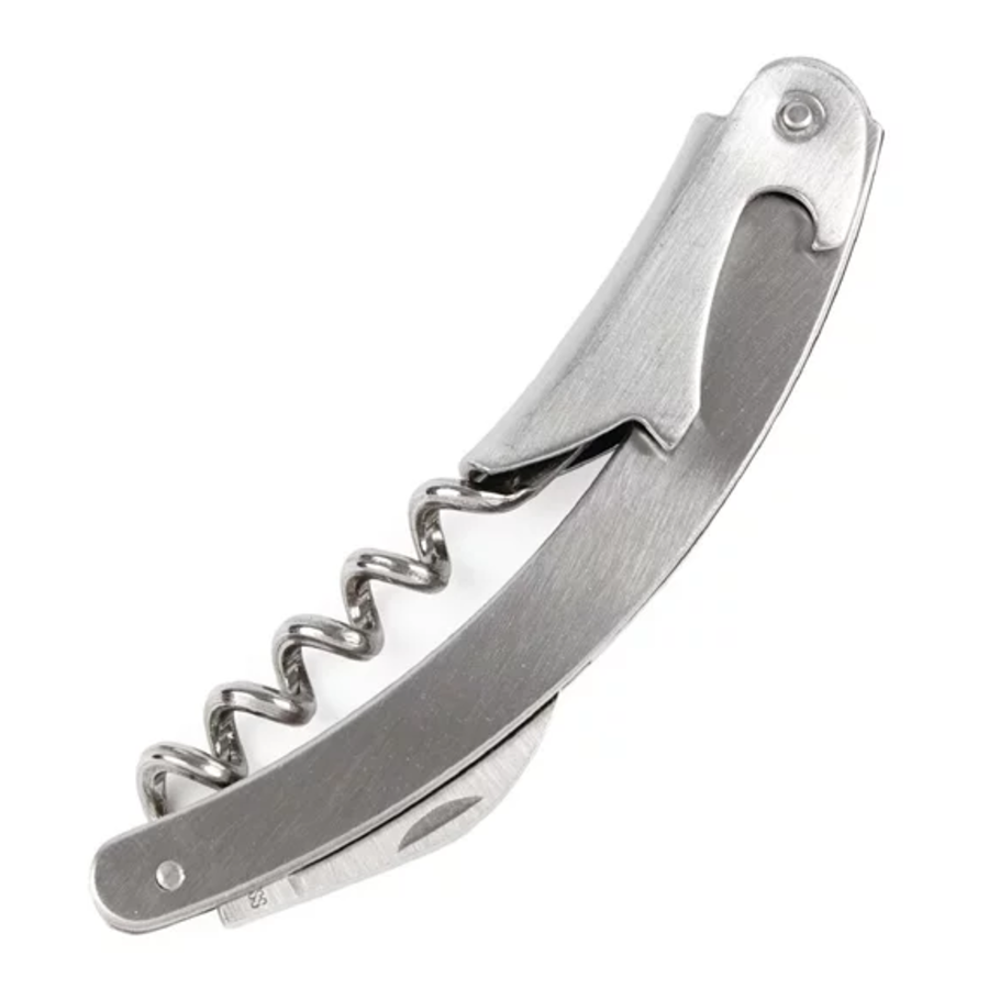 Curved stainless steel waiter's knife 18cm