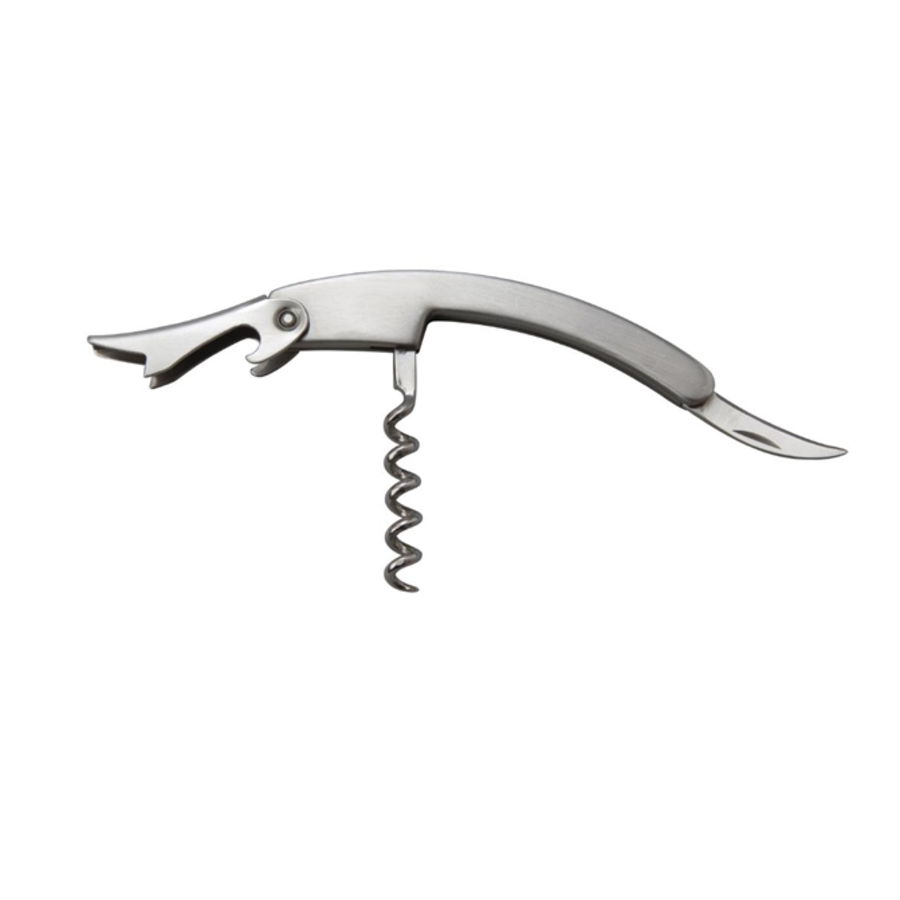 Curved stainless steel waiter's knife 18cm