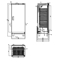 Forced Bakers Refrigerator | 265 L