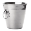 Comas Seau à glace en acier inoxydable 1,4 l