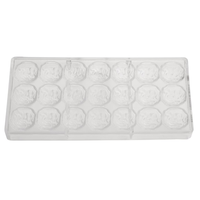 Plastic chocolate mold 9 Shapes