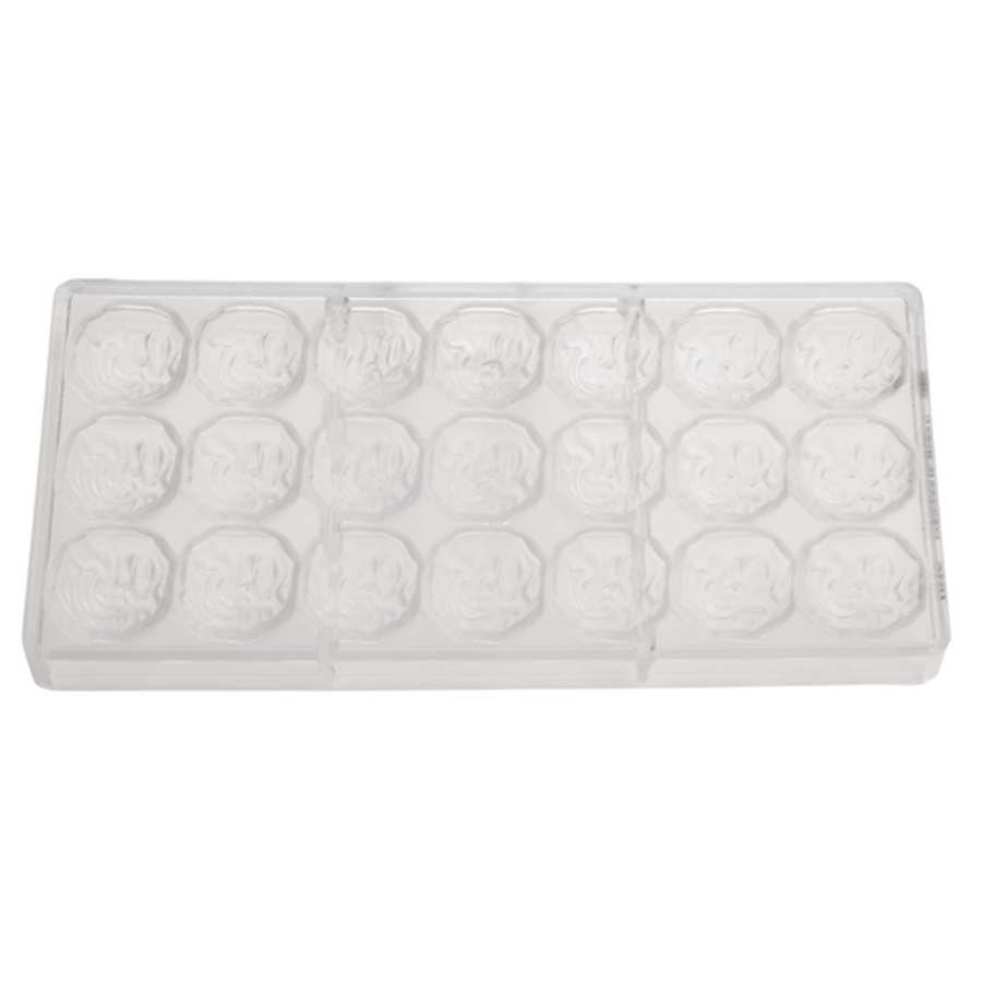 Plastic chocolate mold 9 Shapes