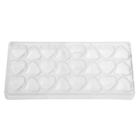 Plastic chocolate mold 9 Shapes