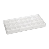 Plastic chocolate mold 9 Shapes