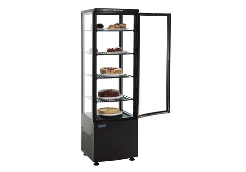  Polar Standing display case refrigerated with 5 levels - 235 liters 