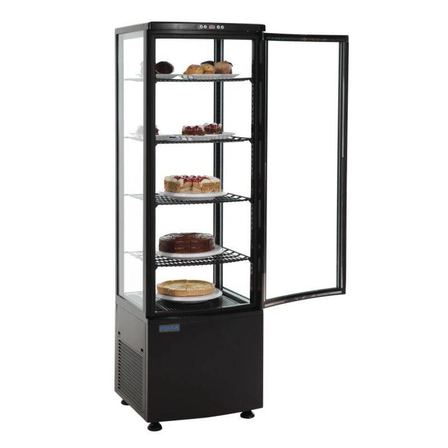 Vitrine réfrigérée sur pied à 5 niveaux - 235 litres