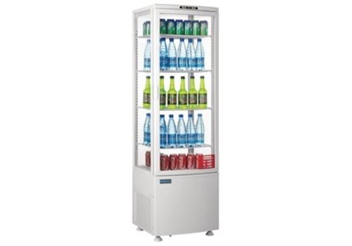  Polar White Cooler with Door | 235 liters - TOPPER 