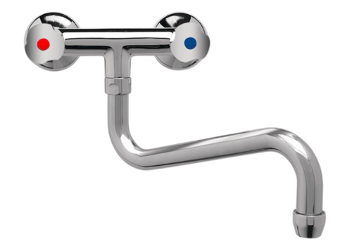  HorecaTraders Duobloc wall-mounted mixer taps 