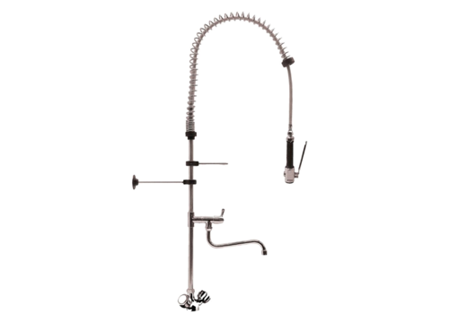  HorecaTraders Douche de pré-rinçage | Acier inoxydable 
