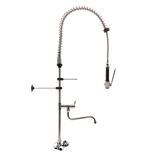 HorecaTraders Douche de pré-rinçage | Acier inoxydable 