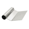 HorecaTraders Dough and Chocolate Scraper Stainless Steel | 2 sizes