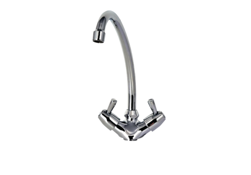  HorecaTraders Monobloc mixer tap 90 degree levers 